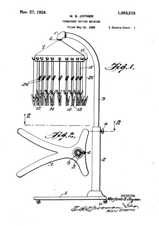 Marjorie Joyner Permanent Wave Machine